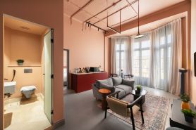 Grey l Studio Apartments Downtown Cairo Bidair House