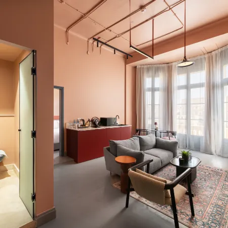 Grey l Studio Apartments Downtown Cairo Bidair House