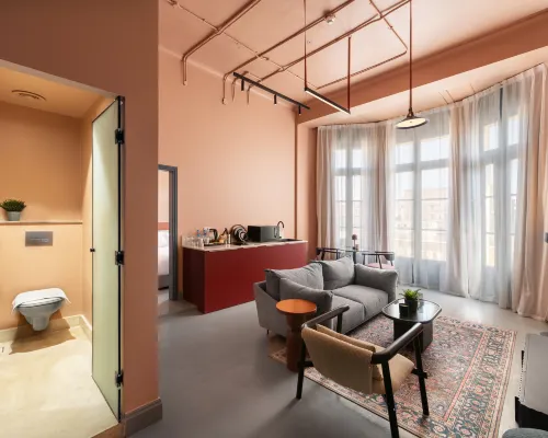 Grey l Studio Apartments Downtown Cairo Bidair House 開羅住宿飯店