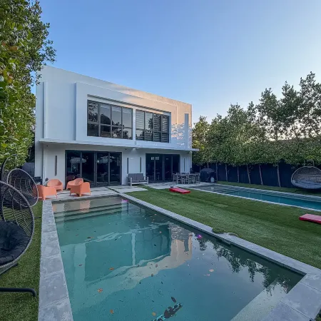 Wynwood Miami Retreat | 2 Private Pools, BBQ, 6BR & Parking