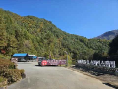 แกลมปิ้งแอนด์เพนชั่น Galaxy x Hotel type Caravan โรงแรมในพย็องชัง