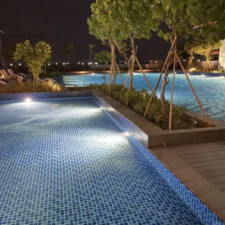 Luxury 1 Bedroom Manila BaySunset Airports Okada Solaire MOA with Parking