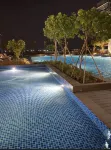 Luxury 1 Bedroom Manila BaySunset Airports Okada Solaire MOA with Parking
