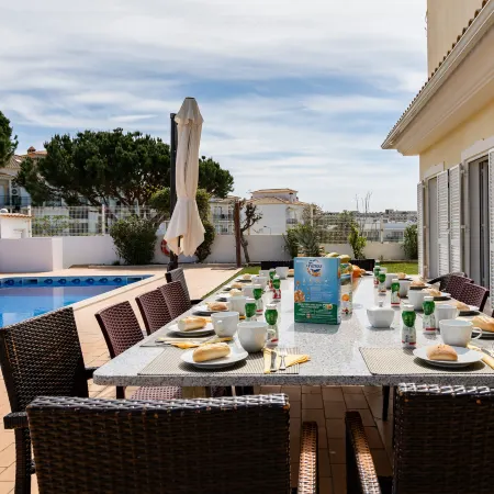 Villa Brady Centre of Olhos de Água near Sand Beach Heated Pool