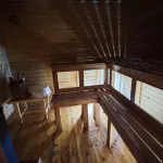 The house on the river 30 km from Murmansk - 주차장