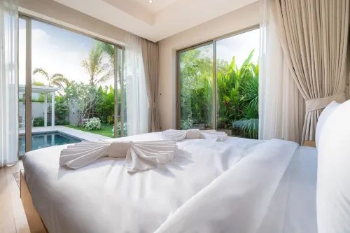 Spacious Pool Villa 3-Bedrooms, WiFi @ Trichada Tropical - Pool