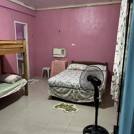 Cozy Pink Family Room