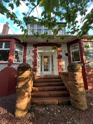 Stunning luxury period detached property. - parking