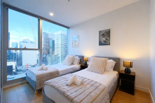 Ember House | 2BR City Views | Gym, Pool, Spa and Sauna - جديد