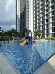 PlayNest @ Mirai | Kids Pool | Toys | Family Stay - parking
