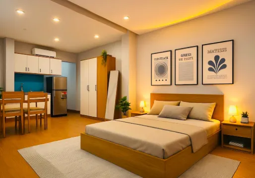 PeanutsHome - Spacious Double Room, Full Amenities Nổi bật Photos