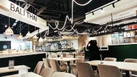 Perodua Entire Terrace Homestay 4R: Kitchen+WFH - ห้องครัว