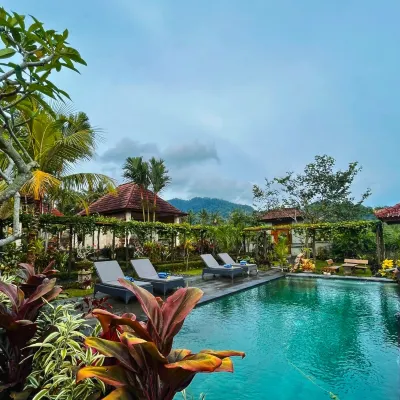Villa Pastiny Santy Sidemen Hotels near Sidemen beautiful view