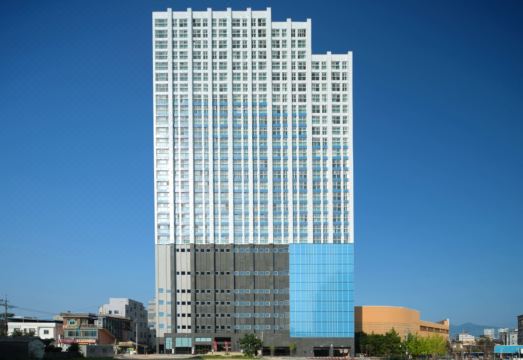 속초 호텔 전경