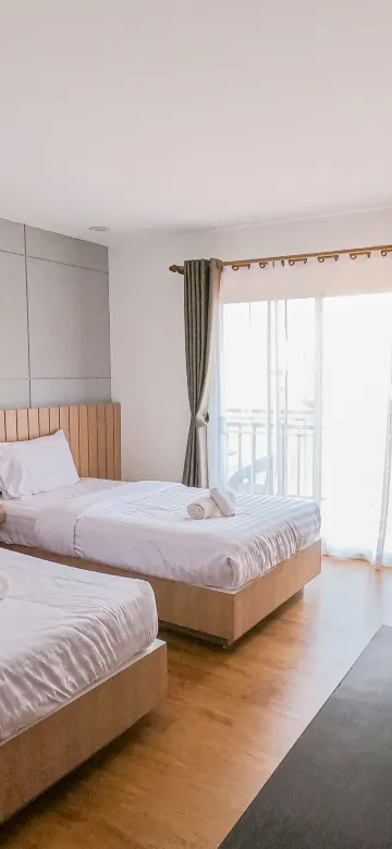 ห้องมาตราฐาน เตียงคู่ (วิวเมือง)