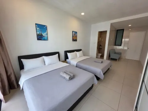 Cozy Studio P'Residence Batu Kawa Emart - Netflix & Pool - 2-نجوم