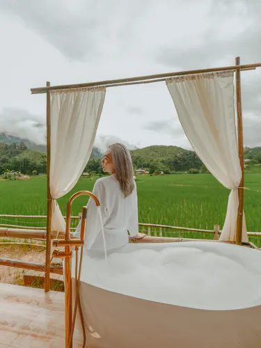 รูปภาพของบ้านสะปันกลางนา ที่พัก อ.บ่อเกลือ บ้านสะปัน