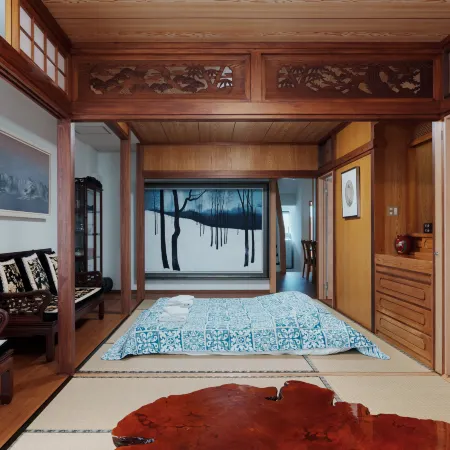 Xiheyuan | Spacious 200sqm Japanese Modern Villa Up to 14 Guests Free Parking