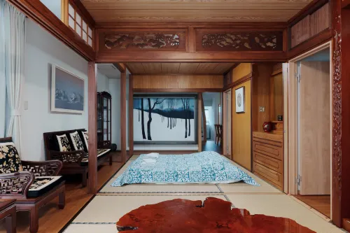 Xiheyuan | Spacious 200sqm Japanese Modern Villa Up to 14 Guests Free Parking - Küvet