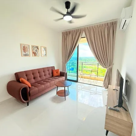 Starview Bay 2B1R 5pax Forest City A6-1016 Отели рядом с достопримечательностью «Angsana Spa»