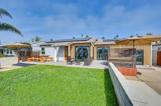 步行到海灘 - '狐之屋'在歐申賽德！