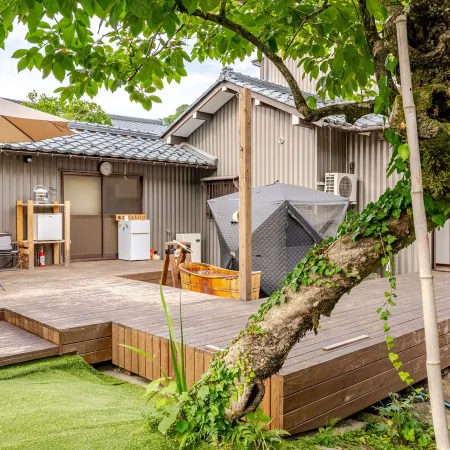 [With a private sauna] A relaxing inn in an old traditional house with a starry sky and a wood stove