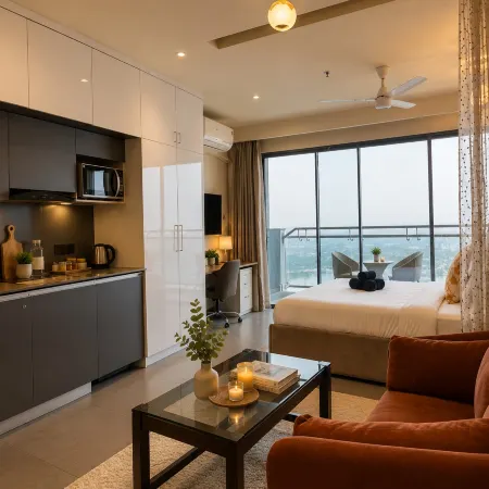 Aesthetic Inn- Supernova | 38th Floor | River View