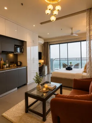 Aesthetic Inn- Supernova | 38th Floor | River View - 3 Sao
