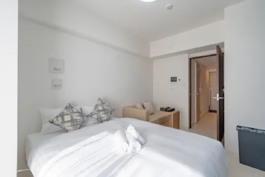 Apartment Hotel 11 Osaka Dome Отели рядом со станцией Dome-Mae Railway Station