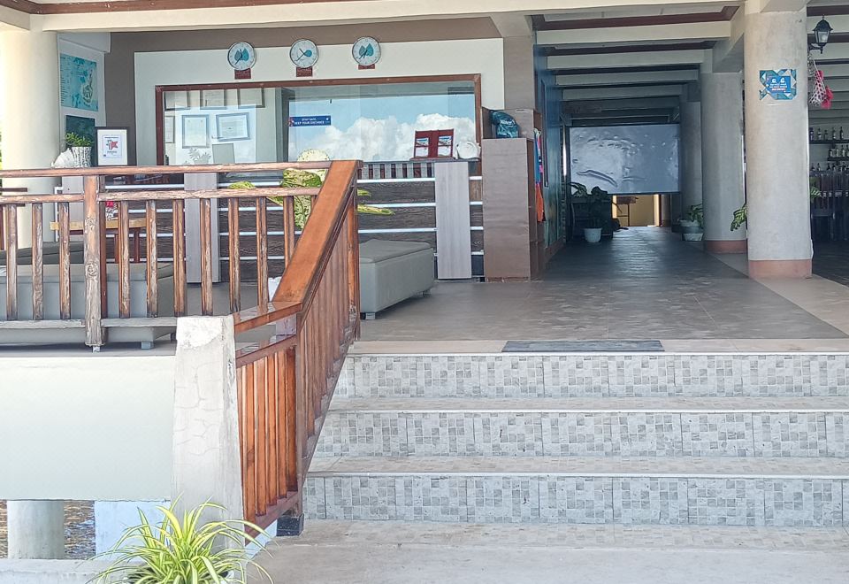 [날루수안 아일랜드 리조트의 해변 풍경]