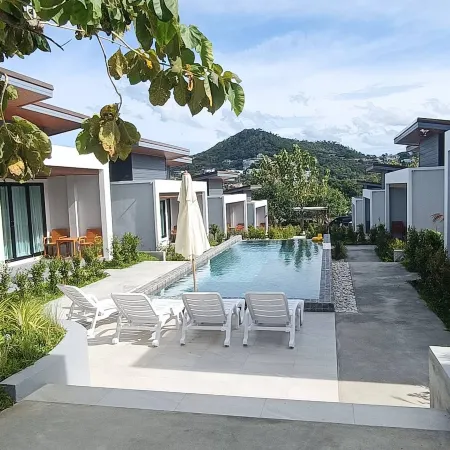Green mountain view villas Koh Samui