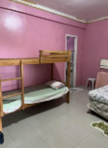 Cozy Pink Family Room