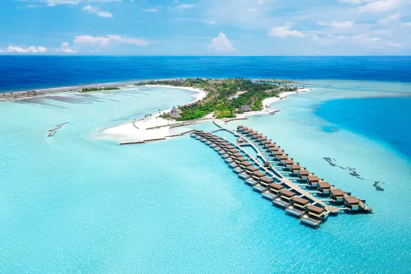 태양과 라군이 하나 된 쿠다 빌링길리 리조트 항공 레이아웃