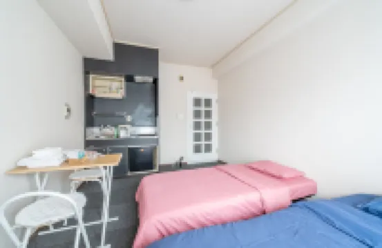 Near Matsuyamachi Station! 3-minute walk/2 single beds/Friends and couples 鄰近九之助橋的酒店