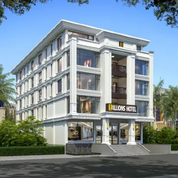 佰聯飯店LAO BILLIONS HOTEL（法國街夜市中心湄公河旁） 沾寺附近的飯店