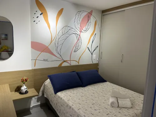Modern apartment with a balcony in downtown Rio. - 2-Star