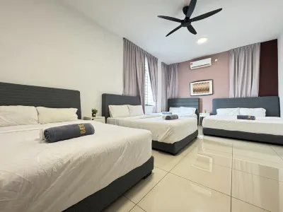 Desaru Arcadia Cozy Huge Villa 11-16pax Wifi Netflix 5 Mins to Desaru Beach Hotels in 