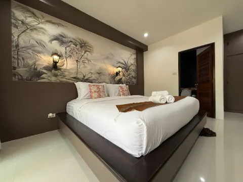 บังกะโลขนาดคิงไซส์พร้อมวิวแม่น้ำ