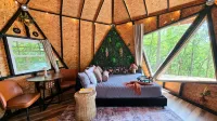The Shroom Room | Romantic Dome with view near Smokies on Nolichucky River - Mountain view