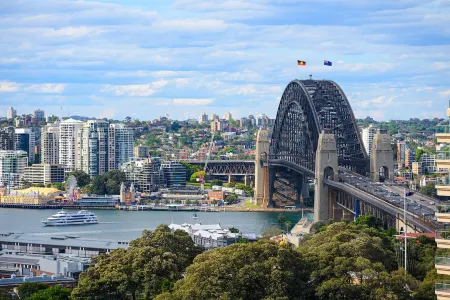 Seaside CBD/Luxury 3 bedrooms/6 people/2 parking spaces/Unbeatable view/Convenient transportation Отели рядом с достопримечательностью «Servcorp - Tower One Barangaroo»