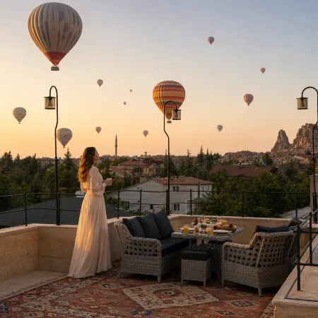 Uçhisar Palace İn Cappadocia