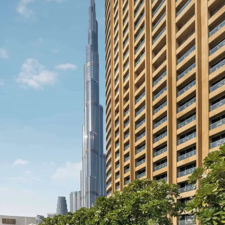 Luxury Studio with Burj Khalifa View Отели рядом с достопримечательностью «Базар Аль-Бахар»