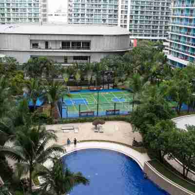 Spacious 2BR Azure Condo w/ Console & Karaoke Fitness & Recreational Facilities