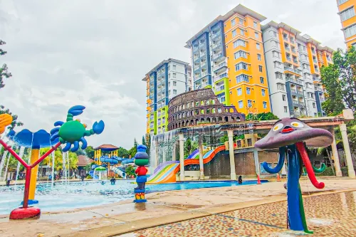 Bayou Lagoon Water Park Resort at Melaka by HCK Hotels in Bukit Katil