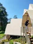 Dieng Glamping syari'ah - breakfast