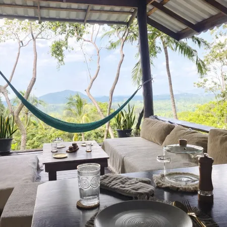 Panoramic Jungle & Mountain View House 1