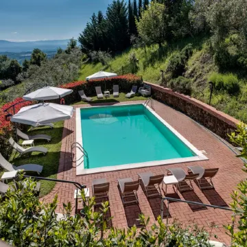 Private Country House with swimming pool -Chianti