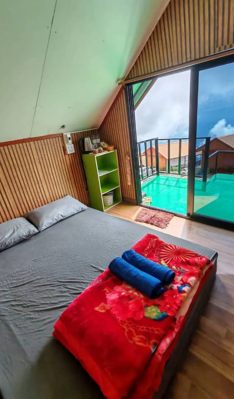 ห้องพักส่วนตัวในบ้านแฝด – ห้องน้ำใช้ร่วมกับห้องอื่น