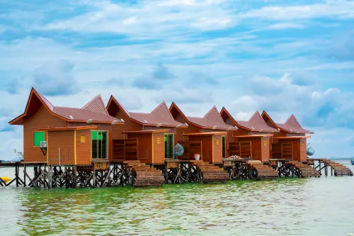 Noura Resort Semporna - สระว่ายน้ำส่วนตัว