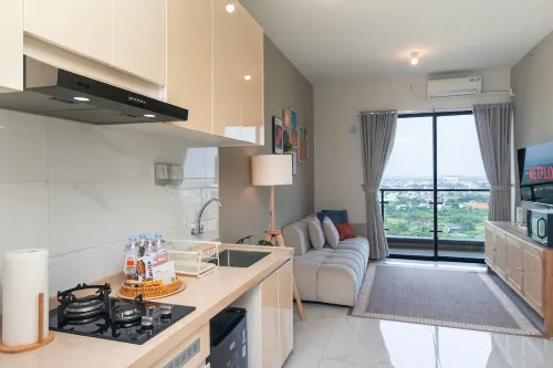 2BR at Sky House BSD near AEON & ICE - balcony